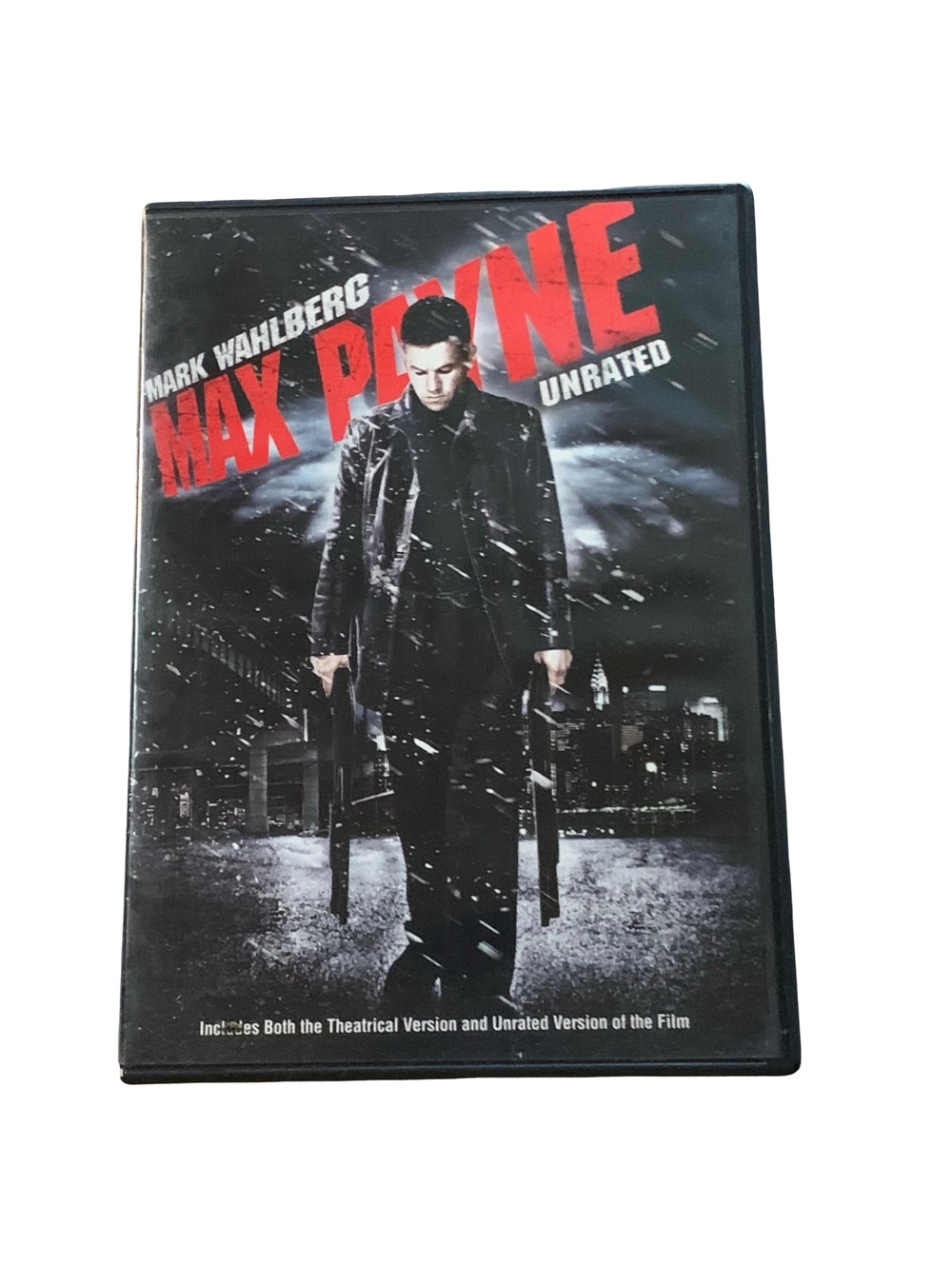 Max Payne DVD 2008 Unrated Widescreen Theatrical + Unrated Mark Wahlberg